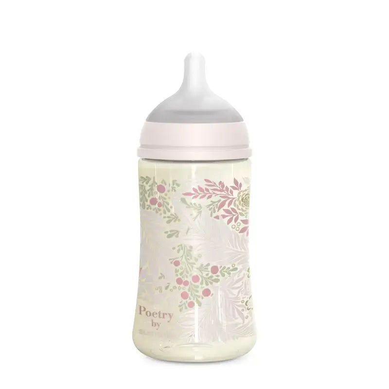 Biberon Poésie avec tétine SX Pro Rose +3 mois 270 ml - Image 2