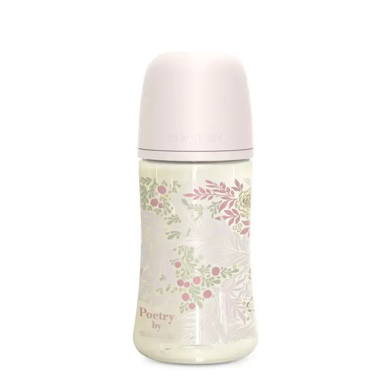 Biberon Poésie avec tétine SX Pro Rose +3 mois 270 ml - Image 6