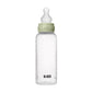 Biberon rond en silicone, 270 ml, débit moyen, couleur sauge - BIBS - Image 3