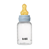 Biberon sans BPA 150ml avec tétine en latex Débit lent - Baby Blue - Image 1