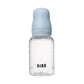 Biberon sans BPA 150ml avec tétine en latex Débit lent - Baby Blue - Image 2
