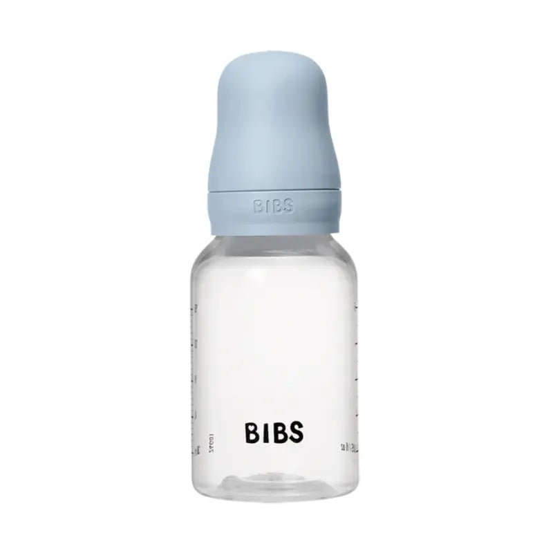 Biberon sans BPA 150ml avec tétine en latex Débit lent - Baby Blue - Image 2