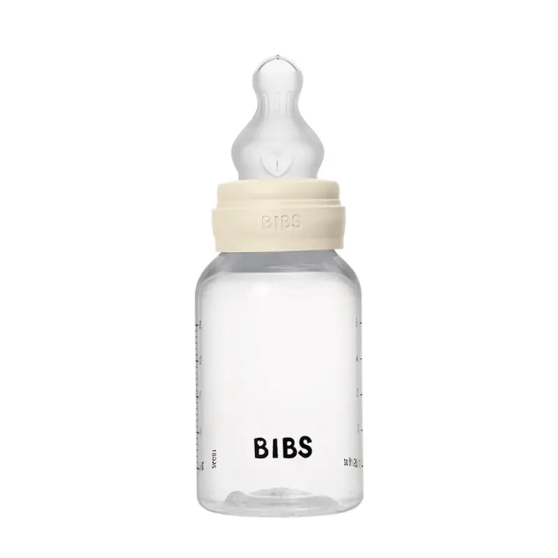 Biberon sans BPA 150ml avec tétine en silicone Débit lent - Ivory - Image 2
