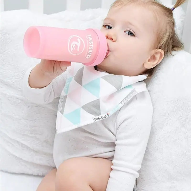 Biberons Anti-Coliques Twistshake 260ml Rose – 2m+ - Image 6