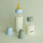 Biberons en Plastique sans BPA 270ml avec Tétine en Latex Débit moyen -Blush - BIBS - Image 4