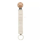 BIBS Attache-Sucette Tressée Baby Ivory - Image 1