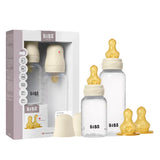 BIBS - Biberons ronds Grow and Flow en latex 150 ml - 270 ml – Ivoire - Image 1