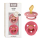 BIBS Lot de 2 Sucettes Anatomiques - Dusty Pink/Coral