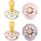 BIBS Lot de 2 Sucettes Bohème Nuit Rondes – Blush/Vanille - GLOW - Image 2