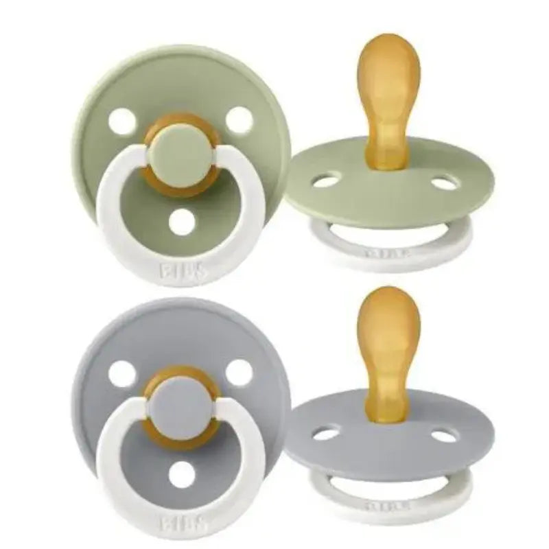 Bibs Lot de 2 Sucettes Symétrique Glow Sage / Cloud - Image 1
