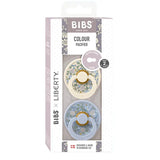 BIBS x LIBERTY Colour Lot de 2 Eloise - Mélange bleu poussiéreux - Image 1