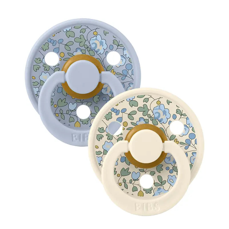 BIBS x LIBERTY Colour Lot de 2 Eloise - Mélange bleu poussiéreux - Image 2