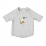 Bimbidreams T-shirt de bain anti-UV bébé - Tucan Gris - Image 1