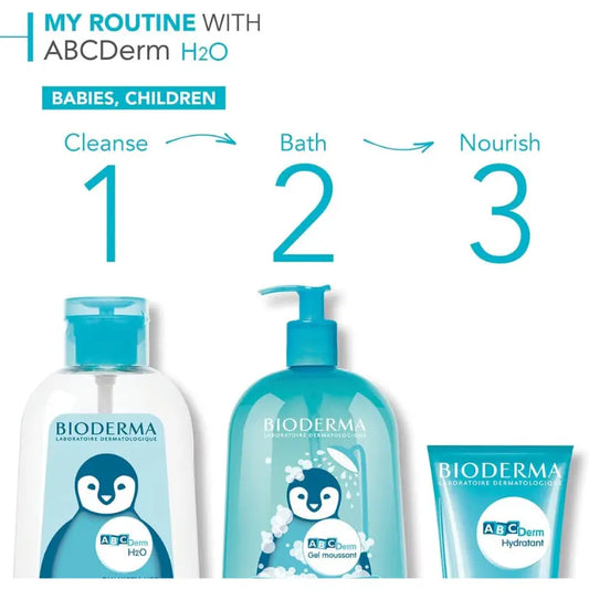Bioderma Abcderm Nettoyant doux - Bébés, enfants 1 L - Image 3
