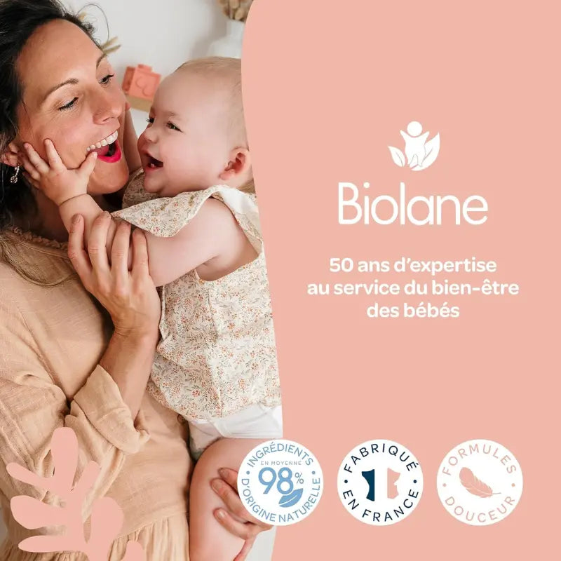 BIOLANE Eau Pure H2O Nettoyant Visage, Corps et Siège Bébé 750 ml - Image 6