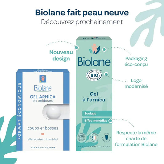BIOLANE Gel à l’Arnica certifié Bio 20 ml Soulage et apaise - Image 3