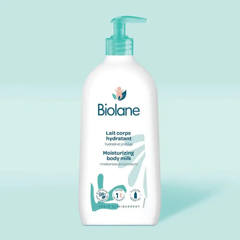 Biolane Lait Corporel Hydratant  350 ml – Soin Doux et Nourrissant pour la Peau de Bébé - Image 2