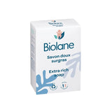 Biolane Savon Doux Surgras 150g Nettoyant Naturel Peau Sensible Bébé et Enfant - Image 1