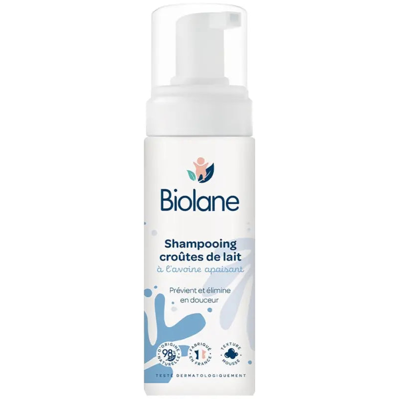 BIOLANE Shampoing Bébé Croûtes de Lait 150ml Traitement Doux et Apaisant - Image 1