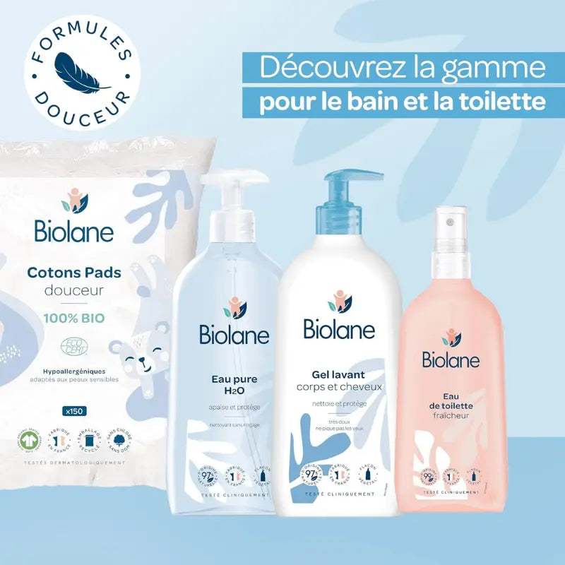 BIOLANE Shampoing Bébé Croûtes de Lait 150ml Traitement Doux et Apaisant - Image 7