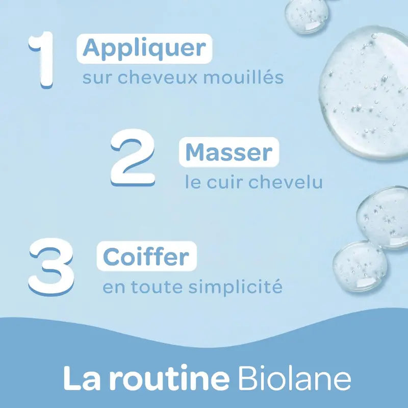 BIOLANE Shampoing Doux Bébé 350ml Nettoie et Démêle les Cheveux – 97% d’Origine Naturelle - Image 4