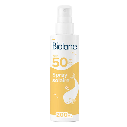 Biolane Spray solaire SPF50 Visage & Corps 200ml - Image 1