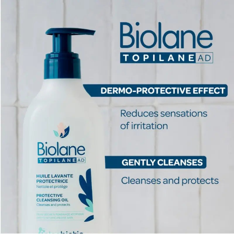 BIOLANE Topilane AD Huile Lavante Protectrice 350ml Peaux Très Sèches et à Tendance Atopique - Image 2