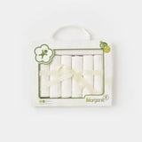 biorganic  Lingettes bio certifiées GOTS, lot de 6, 20 x 20 cm - Image 1