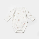 Body bébé bio-organique Love Our Earth 56007 Moka - Image 1