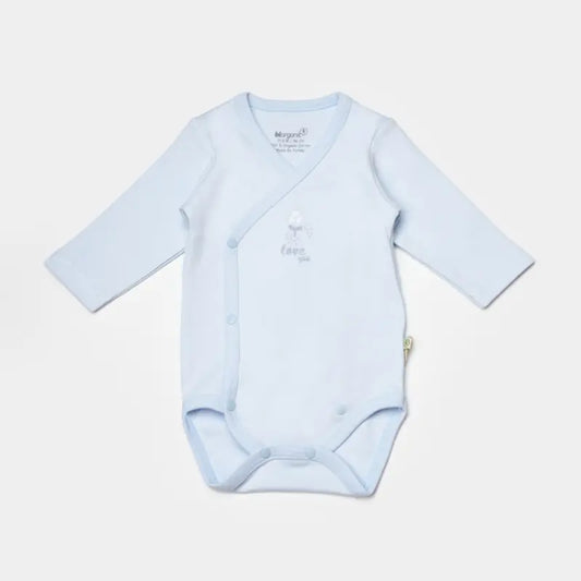 Body bébé fleuri Biorganic Love 56011 Écru - Image 1