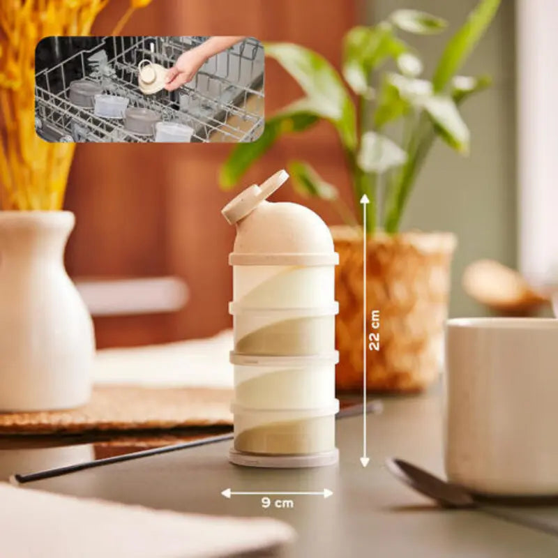 Boîtes doseuses de lait en poudre Babydose Mineral Beige - BABYMOOV - Image 2