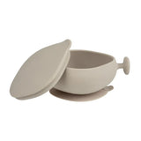 Bol en silicone + couvercle - latte - Image 1