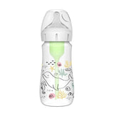 Bouteille à col large en plastique Dr Brown's Options+ 270 ml - Image 1