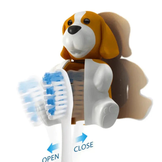 Brosse à dent Flipper avec couvercle - Chien - Image 3