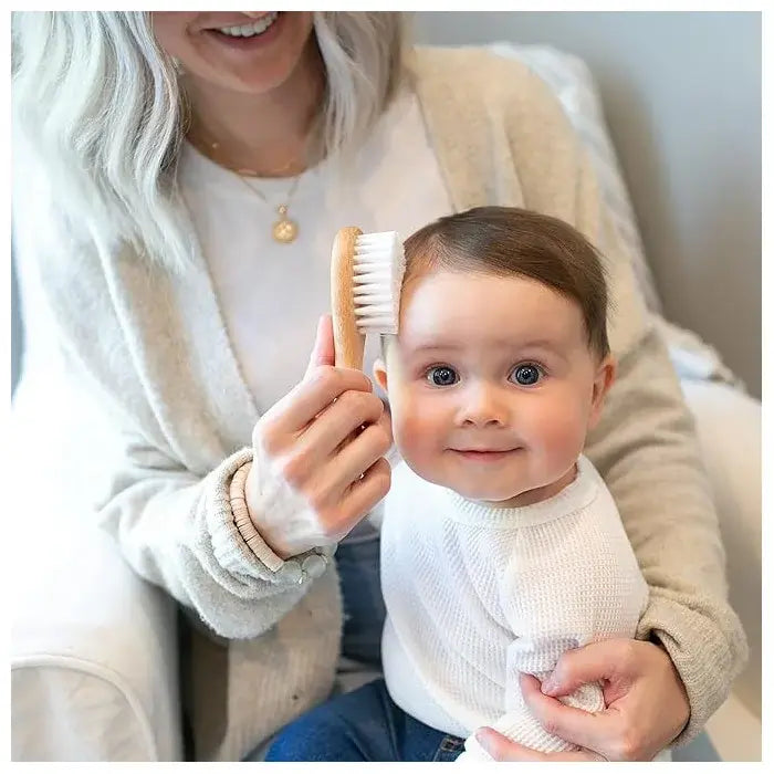 Brosse et peigne en bois tendre du Dr Brown's - Image 3