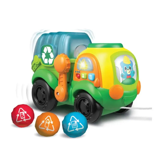 Camion de recyclage Go Green à tirer - winfun - Image 1