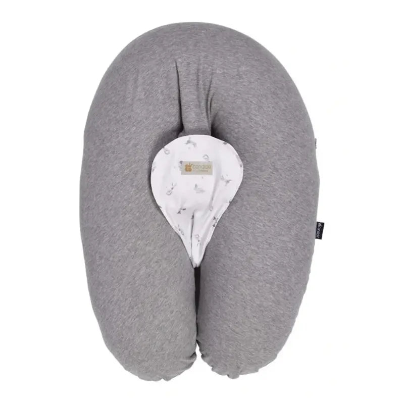 Candide Coussin Multirelax 3en1 - Gris Chiné Lapin - Image 1