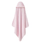 Cape de bain 1X1 Mod Ours Nœud papillon + Bavoir rose - Image 4