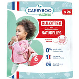 Carryboo Couches Culottes Écologiques Taille 6 (16-30kg) 26 unités - Image 1