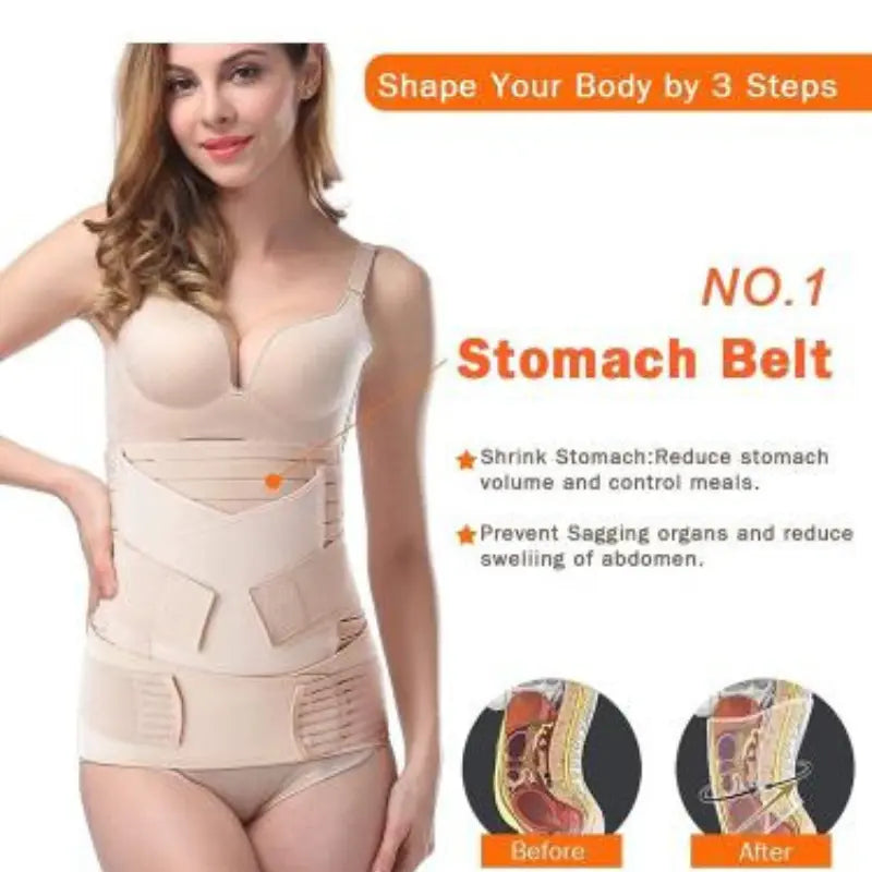 Ceinture abdominale post-partum 3 en 1 - Image 1