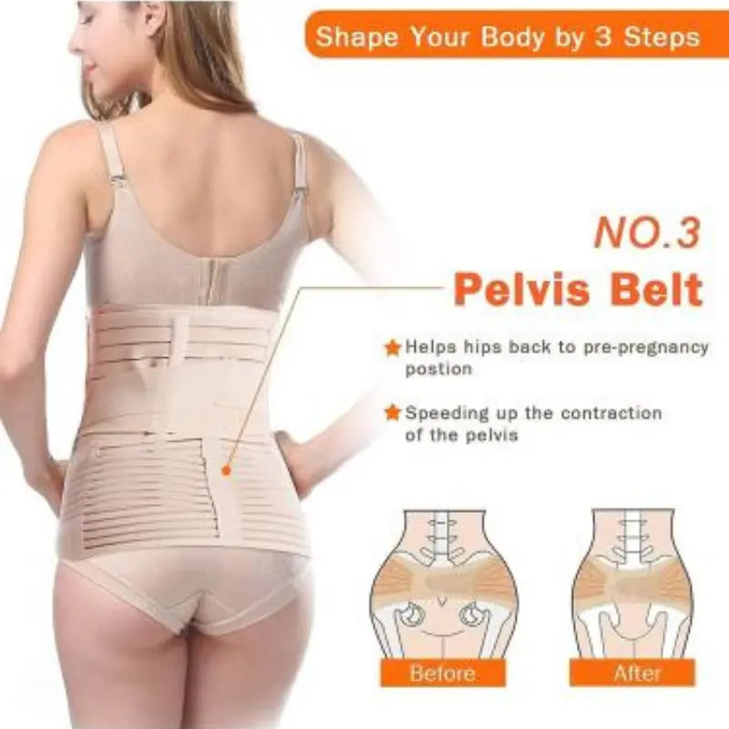 Ceinture abdominale post-partum 3 en 1 - Image 2