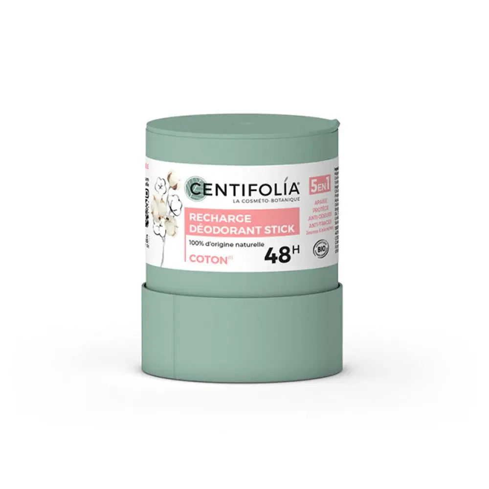 Centifolia Recharge Déodorant Stick 48h - Fleur de Coton - Image 1