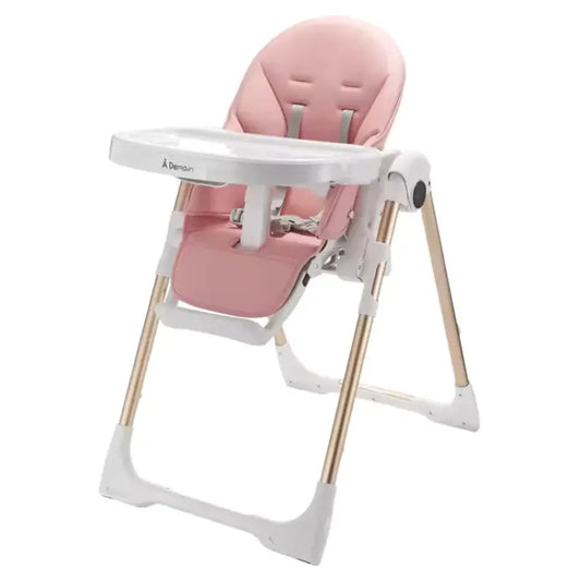 Chaise haute Cléon 3 en 1 Rose Gold – A Demain - Image 1