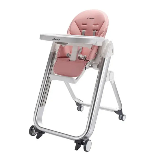 Chaise haute ERASME Rose – A Demain - Image 1