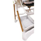 Chaise haute Évolutive Pliable et Portable  Multifonctionnelle , Bascule de 1 à 4+ Ans - Image 2