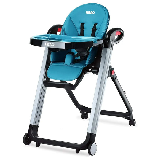 Chaise haute HEAO pour bébé – Coloris bleu - Image 1