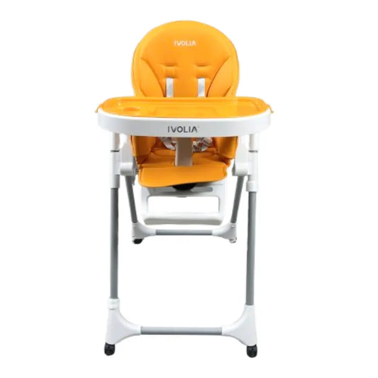 Chaise haute inclinable et réglable en hauteur Ivolia Q6 Premium - Orange - Image 1