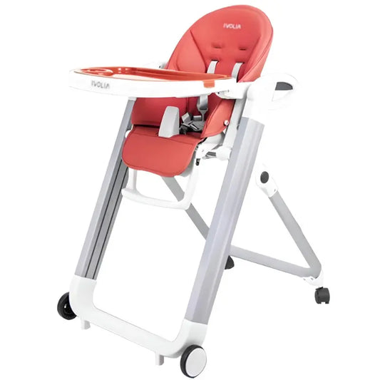 Chaise haute Ivolia B2 rose - Image 1