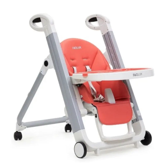 Chaise haute Ivolia B2 rose - Image 3