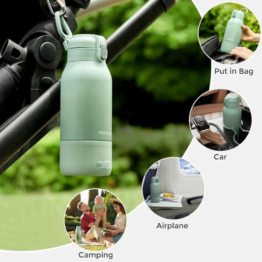 Chauffe biberon portable 2 en 1 eau et lait maternel Momcozy - Image 3